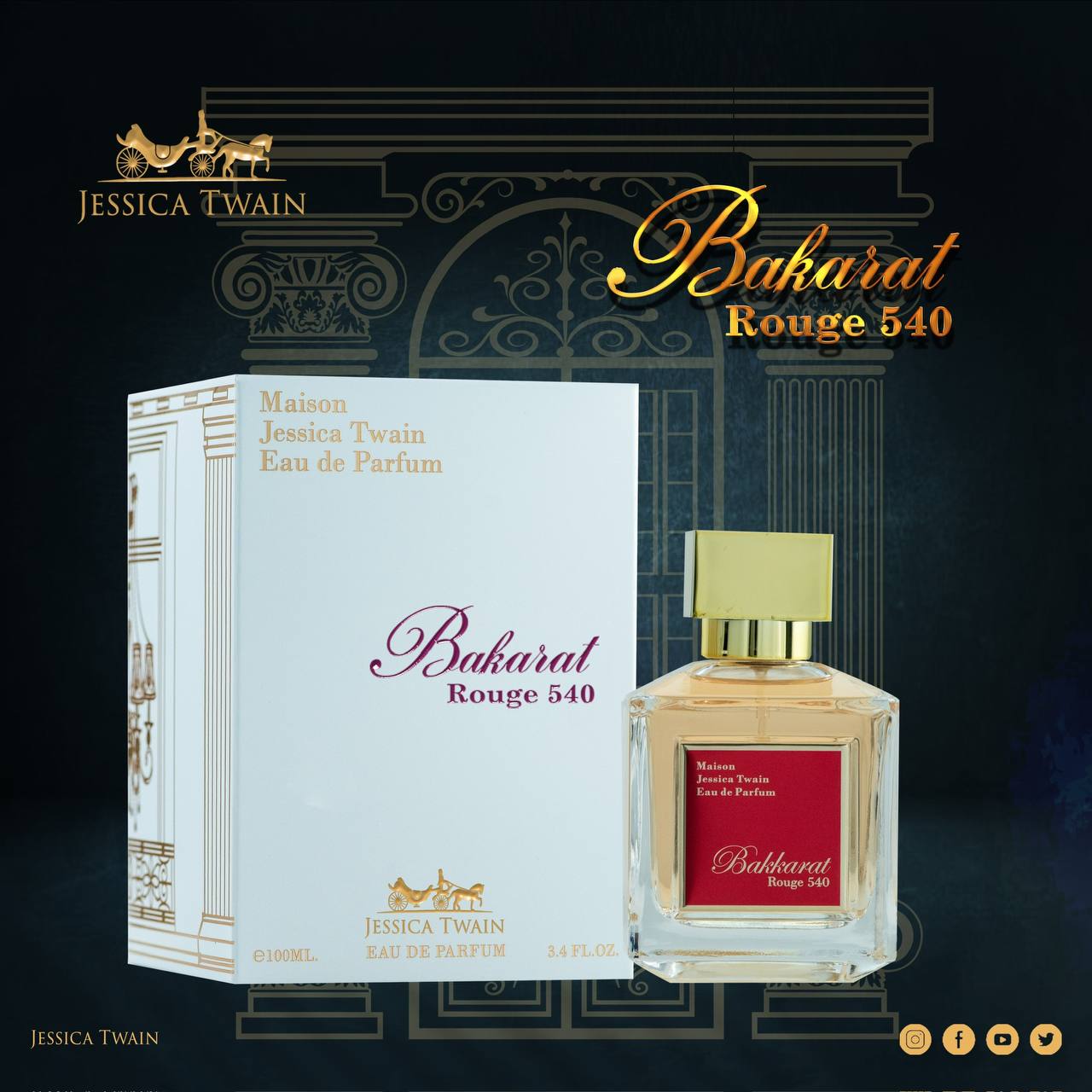 JESSICA TWAIN BACCARAT ROUGE 540 WHITE